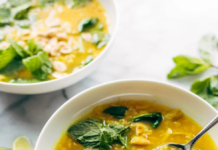 Healing Chicken Soup Rice: A Gentle Prescription of Turmeric and Lime